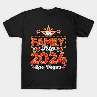 Family Trip 2024 Las Vegas Vacation 2024 Matching T-Shirt